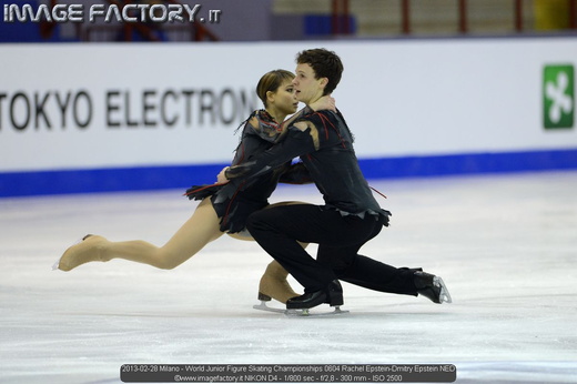 2013-02-28 Milano - World Junior Figure Skating Championships 0604 Rachel Epstein-Dmitry Epstein NED